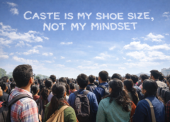 “जाति मेरे जूते की नाप है, दिमाग की नहीं” – युवाओं के लिए नया मंत्र