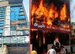 लखनऊ अग्निकांड के बाद बड़ा खुलासा! आरोपी भाइयों का एक और अवैध कॉम्प्लेक्स सील, अब एफआईआर की तैयारी