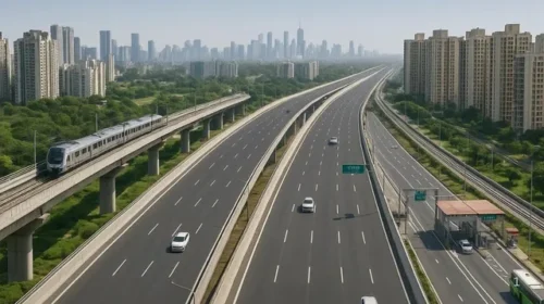दिल्ली से जेवर एयरपोर्ट तक बिना जाम का सफर! 50 KM का 8-लेन एलिवेटेड एक्सप्रेसवे बनेगा, लाखों यात्रियों की बदलेगी यात्रा
