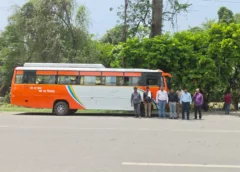 रोडवेज जैसी दिखने वाली फर्जी बस पर परिवहन विभाग का शिकंजा, 1.36 लाख का जुर्माना; बस सीज