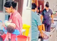 KGMU में आधी रात धुएं से भर गया बच्चों का वार्ड, सीने से लगाकर भागे परिजन; 50 बच्चे सुरक्षित निकाले गए