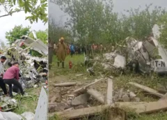 कानपुर में ट्रेनिंग विमान क्रैश, 2 पायलटों की मौत; उड़ान के दौरान हुआ जोरदार धमाका, फिर जमीन पर जा गिरा